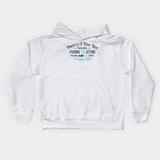 Just sitting Kids Hoodie